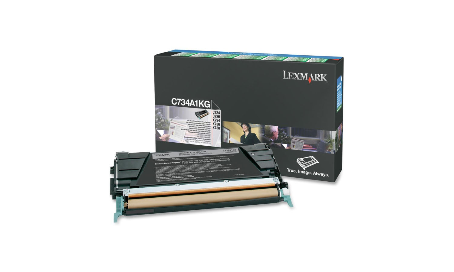 картридж lexmark c734a1kg