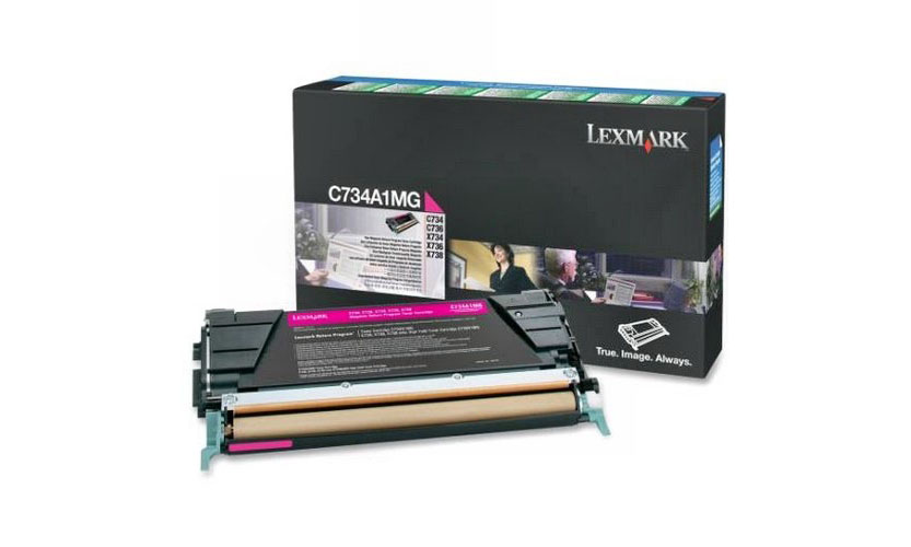 картридж lexmark c734a1mg