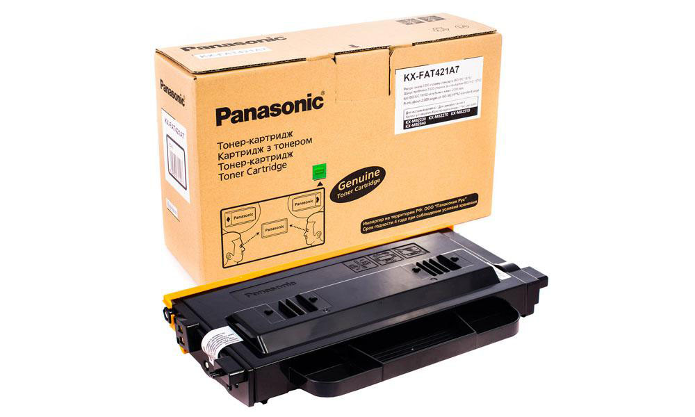 заправка картриджа panasonic kx-fat421a7