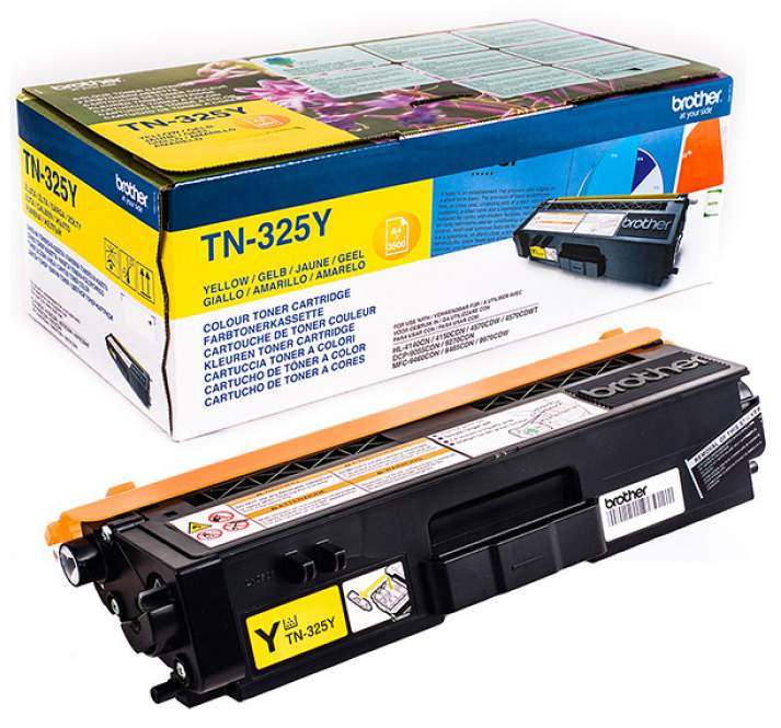 заправка картриджа brother tn-325y