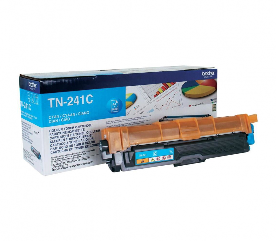 заправка картриджа brother tn-241c