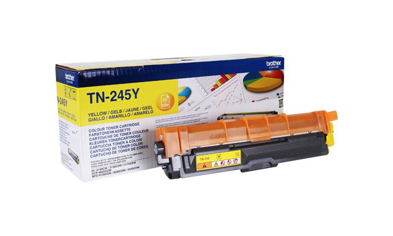 заправка картриджа brother tn-245y