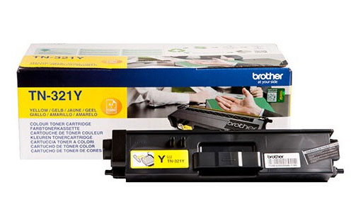 заправка картриджа brother tn-321y