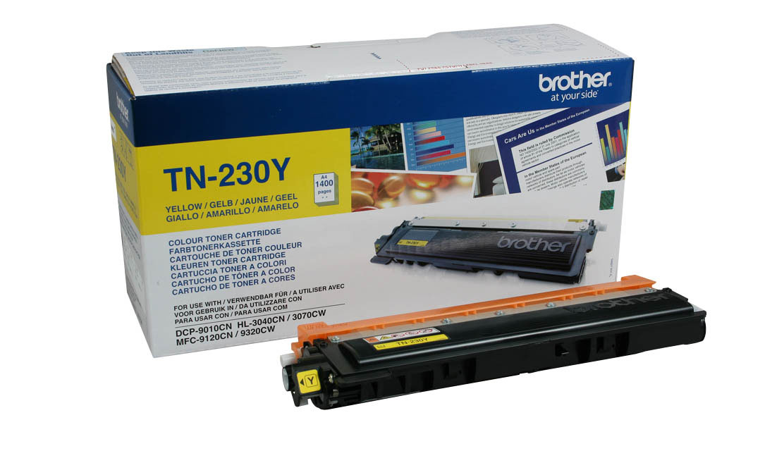 заправка картриджа brother tn-230y