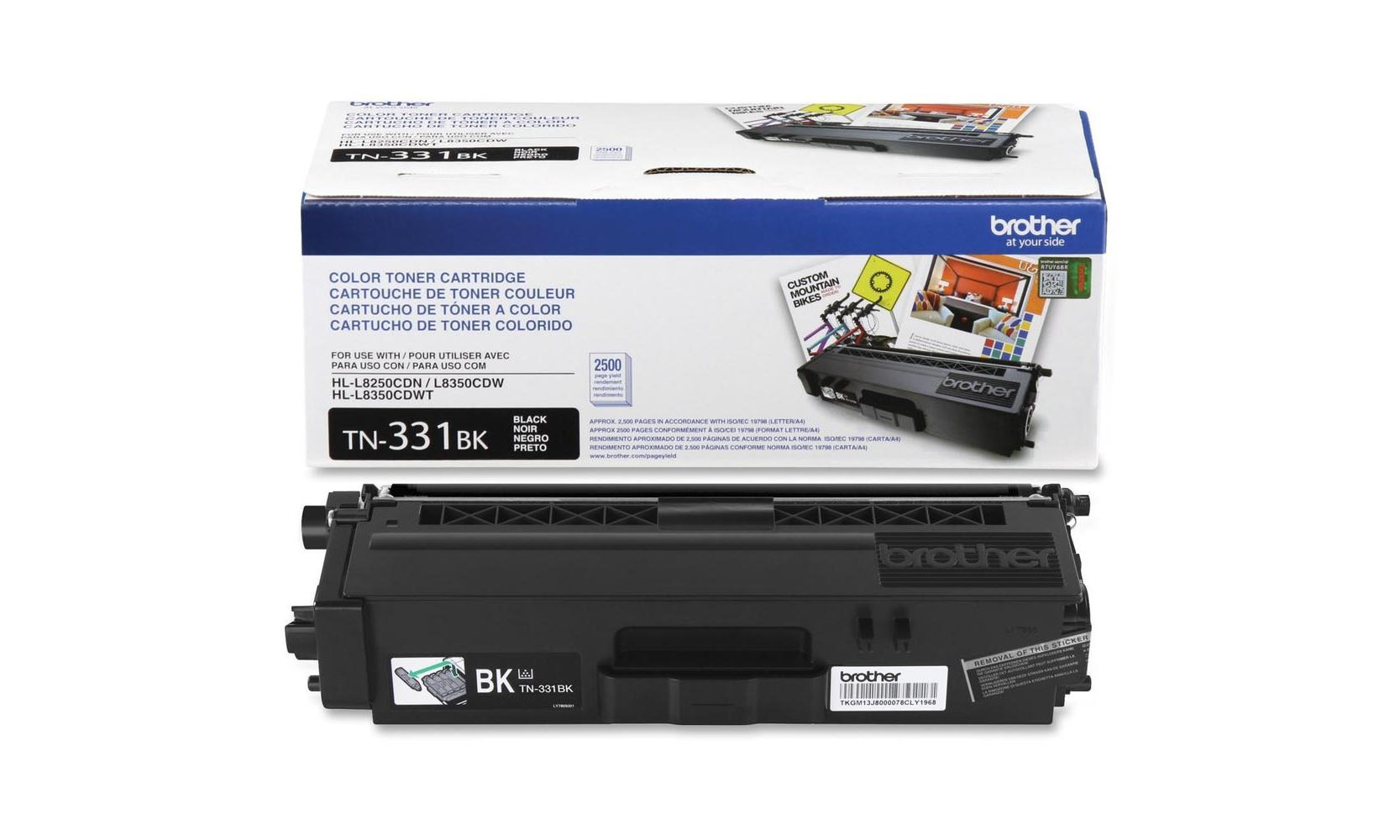 заправка картриджа brother tn-331bk