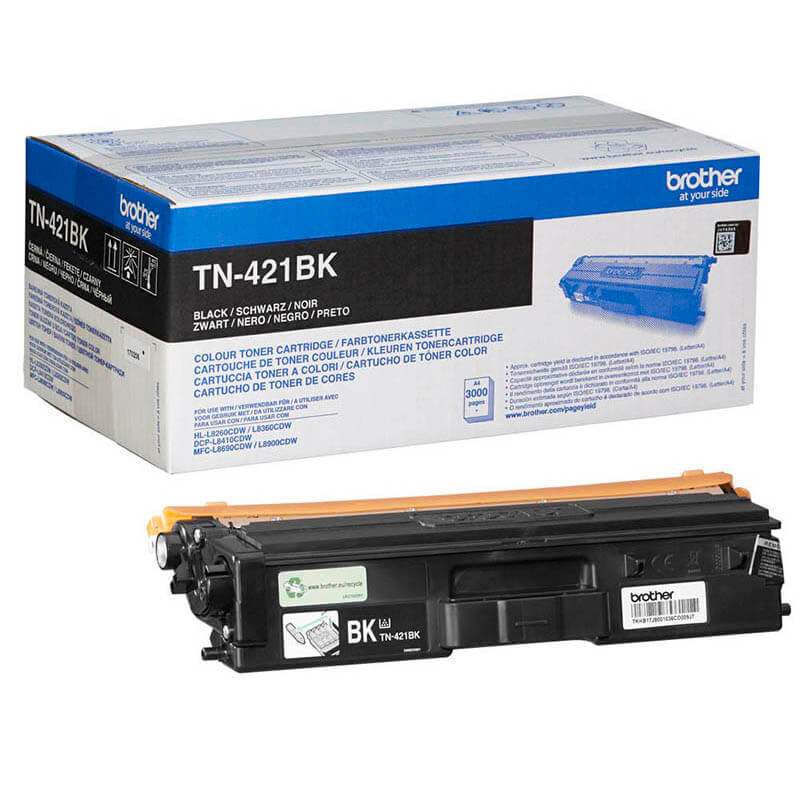 заправка картриджа brother tn-421bk