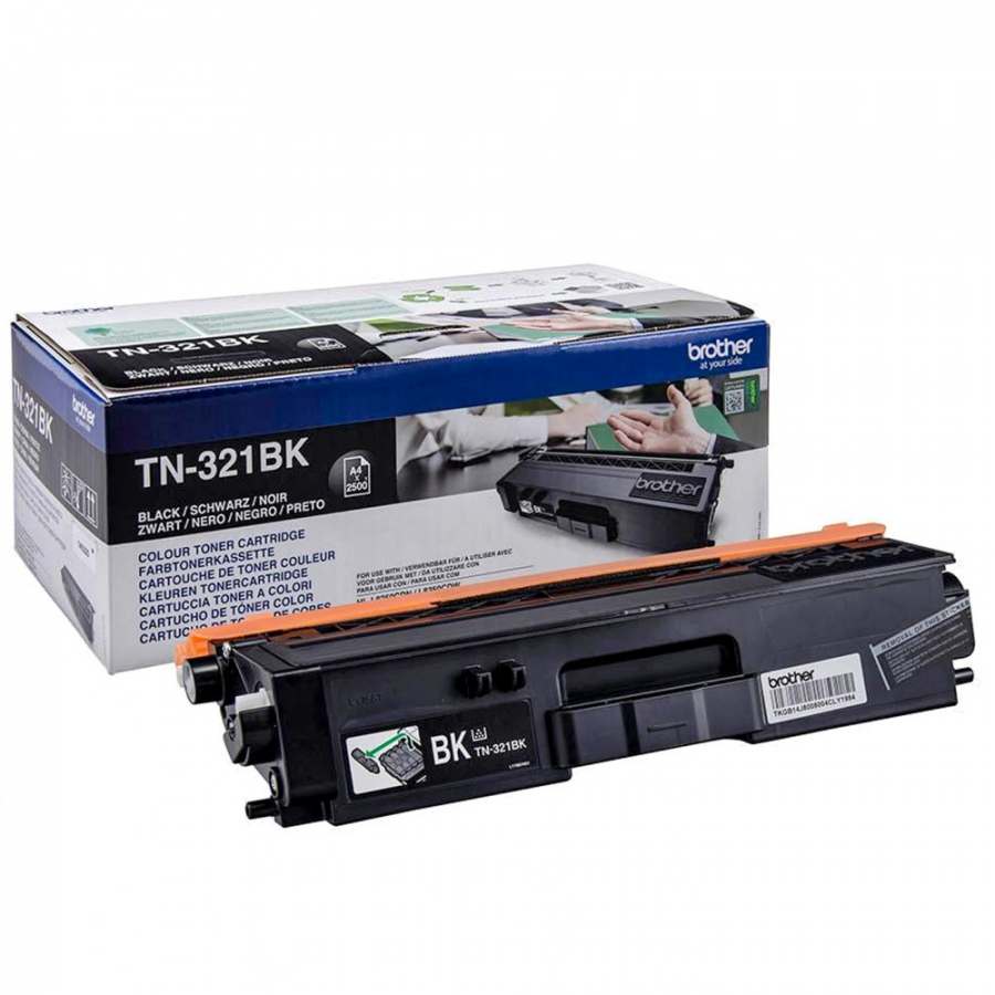 заправка картриджа brother tn-321bk
