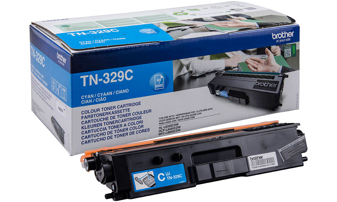 заправка картриджа brother tn-329c