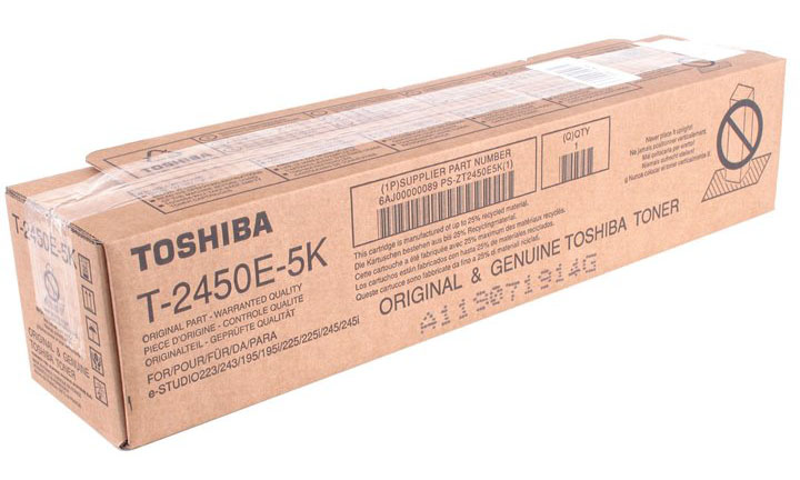 картридж toshiba t-2450e-5k (ps-zt2450e5k)